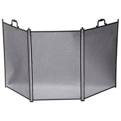 Iron French Fire Screen, New, Handmade
