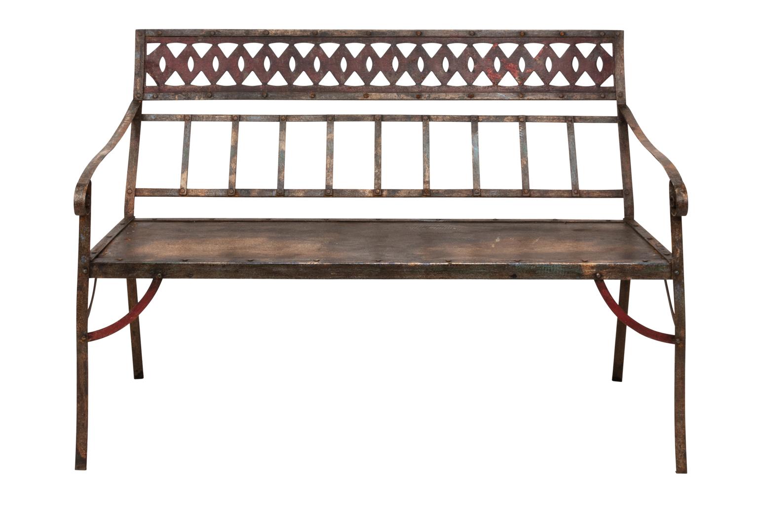 Iron Garden Bench 6