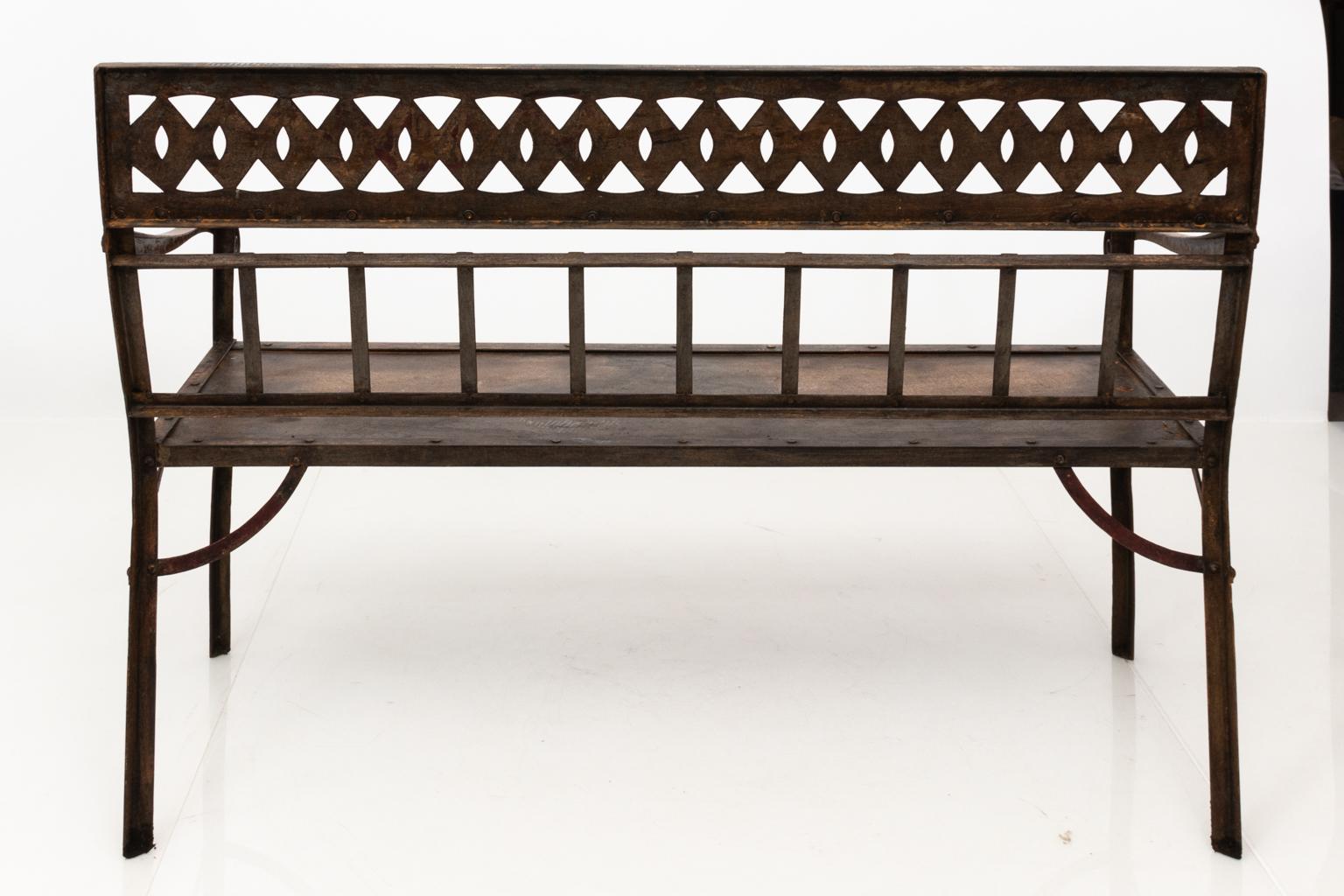 Iron Garden Bench 4