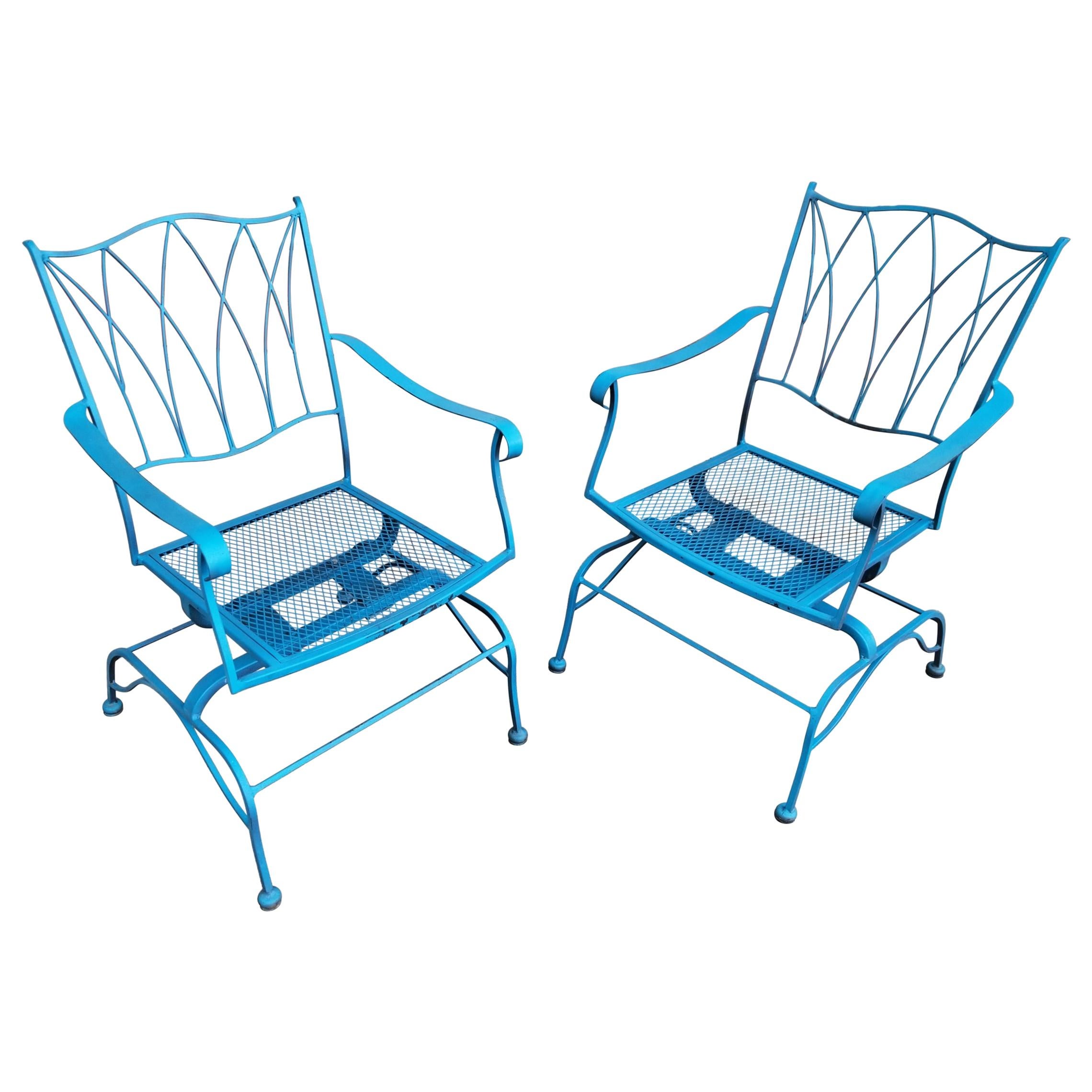 Iron Garden Chairs Glider / Rocker