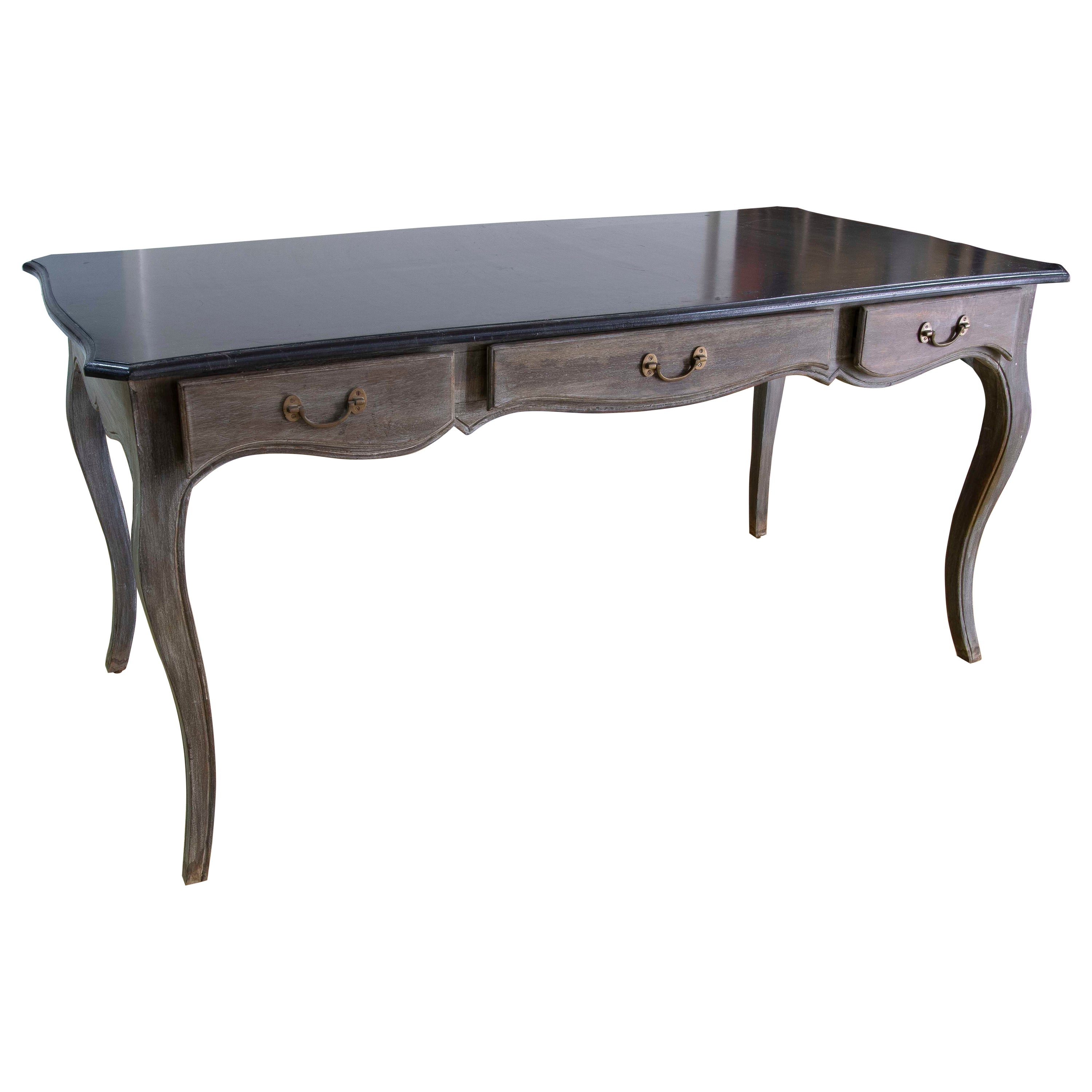 Iron Garden Table Base with Grapes Decoration and Corner Plants For Sale