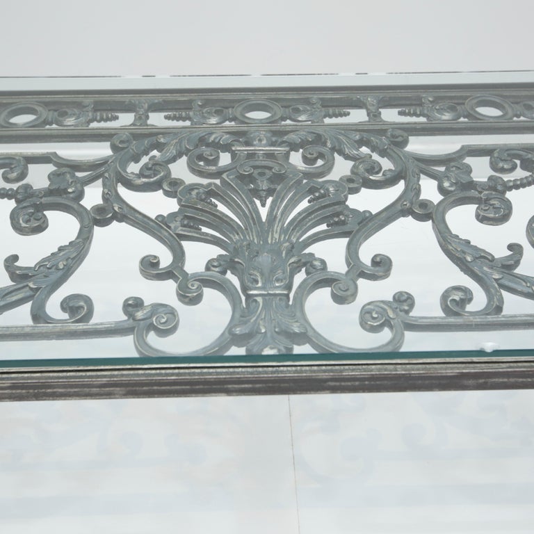 Iron Gate Coffee Table - Wallace Bay Chandler 48 Inch Long Rustic Decor Indoor Home Open Storage Coffee And Cocktail Table Brushed Gray Target : Gold finish base ships kd :