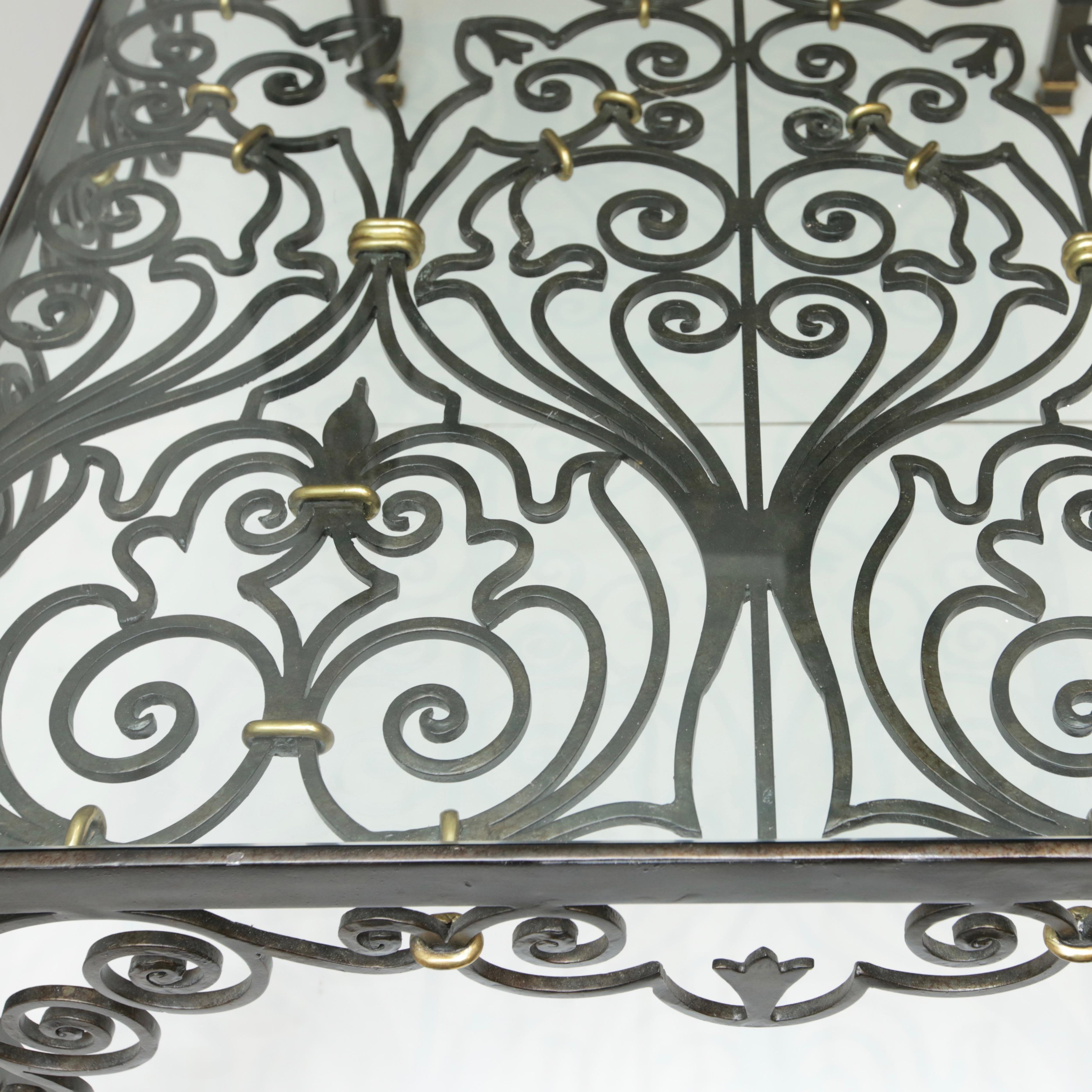 Iron Gate Coffee Table For Sale 2