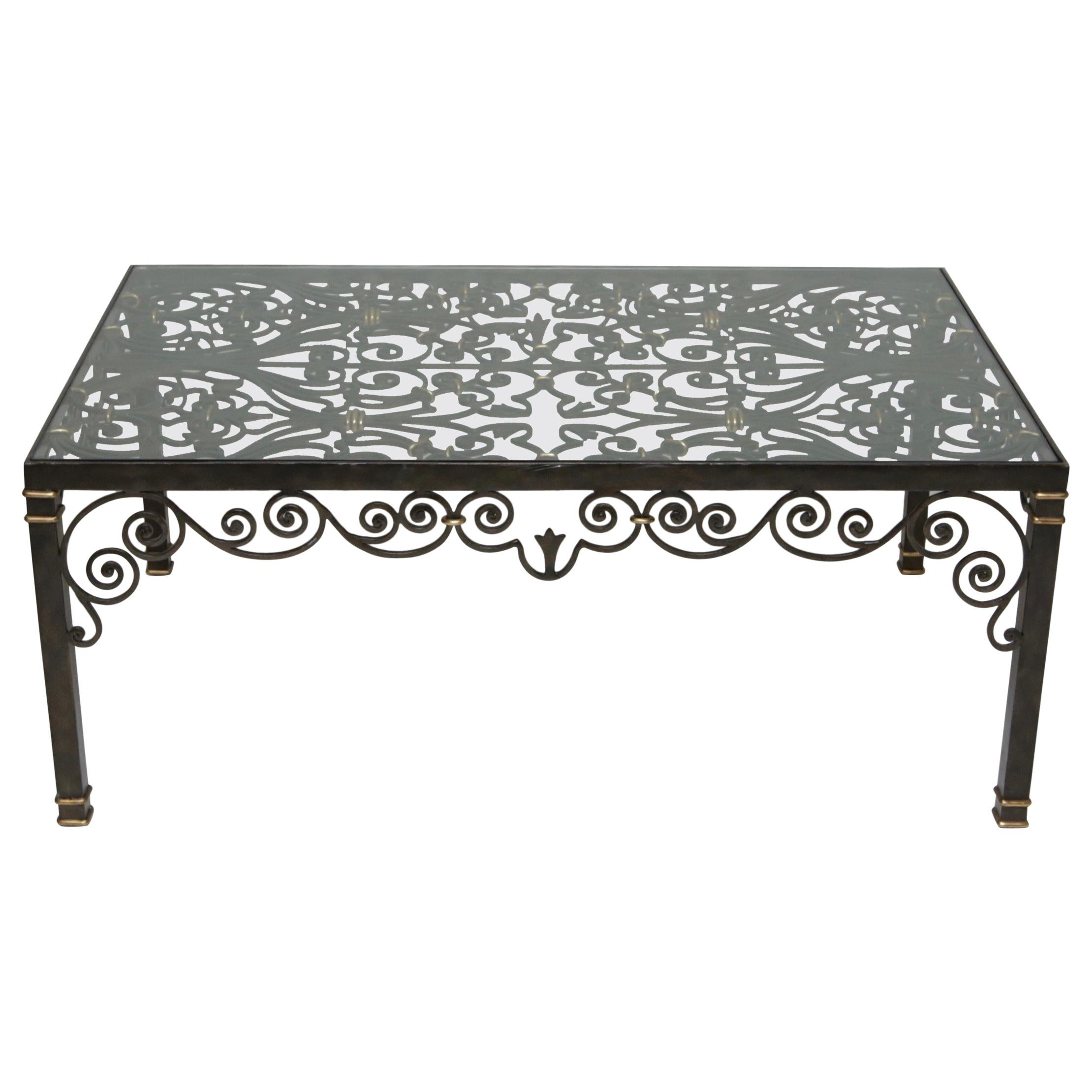 Iron Gate Coffee Table For Sale