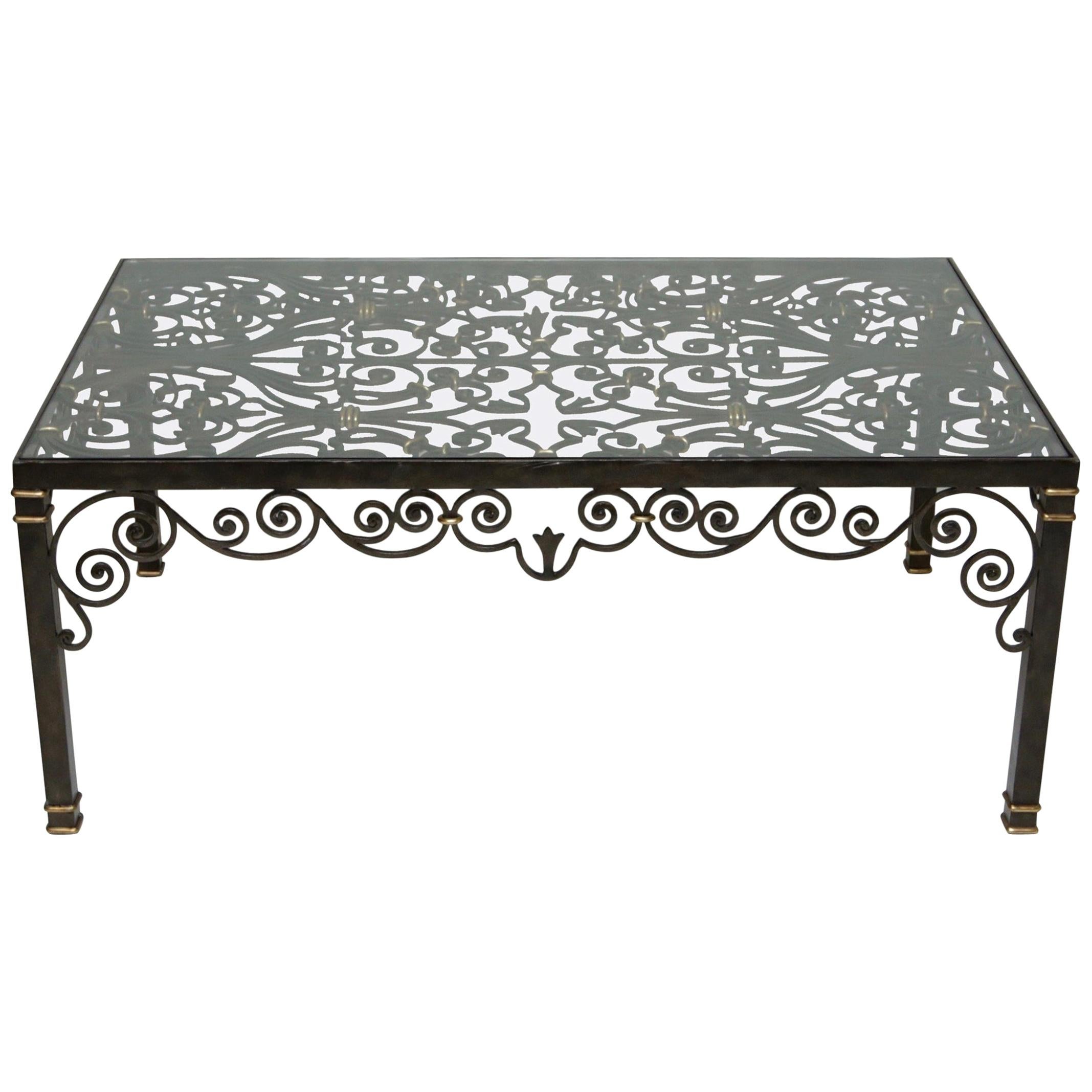 Iron Gate Coffee Table For Sale