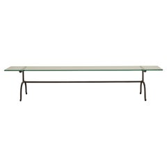 Iron & Glass Coffee Table