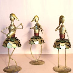 Iron Guitar Doll Set Of 3