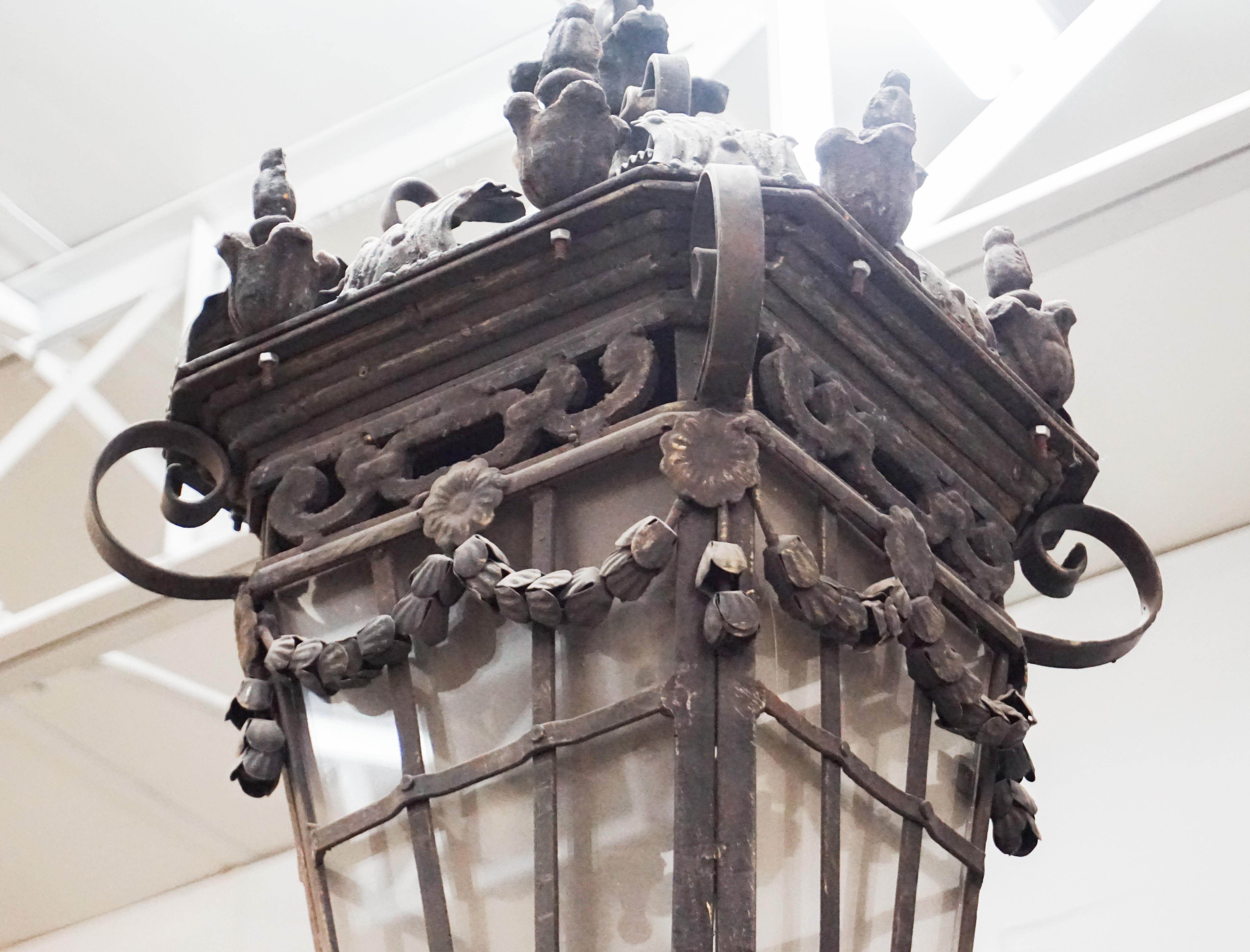 Iron Hanging Lantern 2