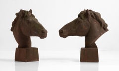 Iron Horse Bust, England, circa 1960