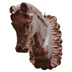 Antique Iron Horse Head
