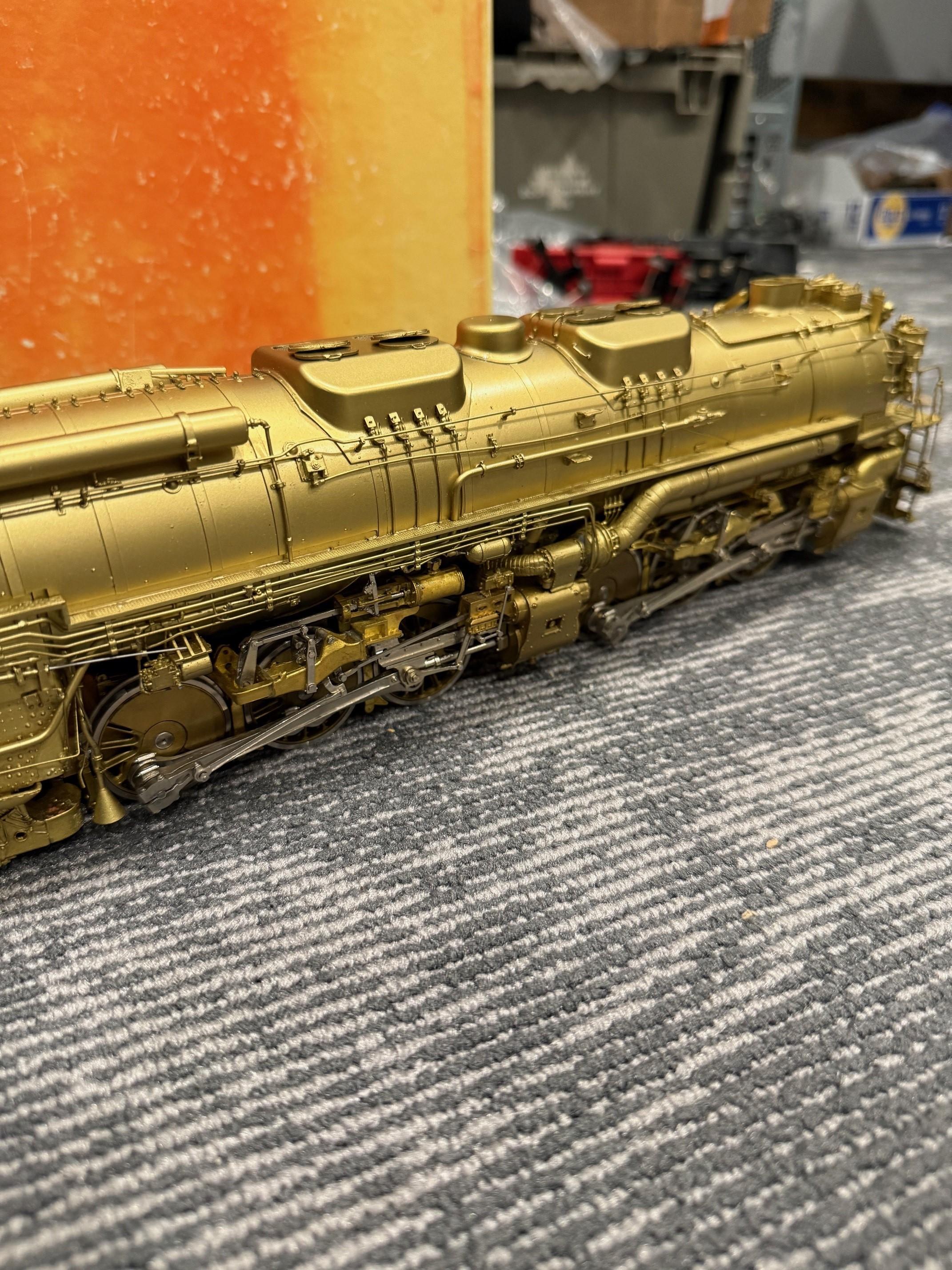 Modèles de chevaux en fer n°15813 O Brass Model-Chesapeake & Ohio H-8 Allegheny non peint en vente 6