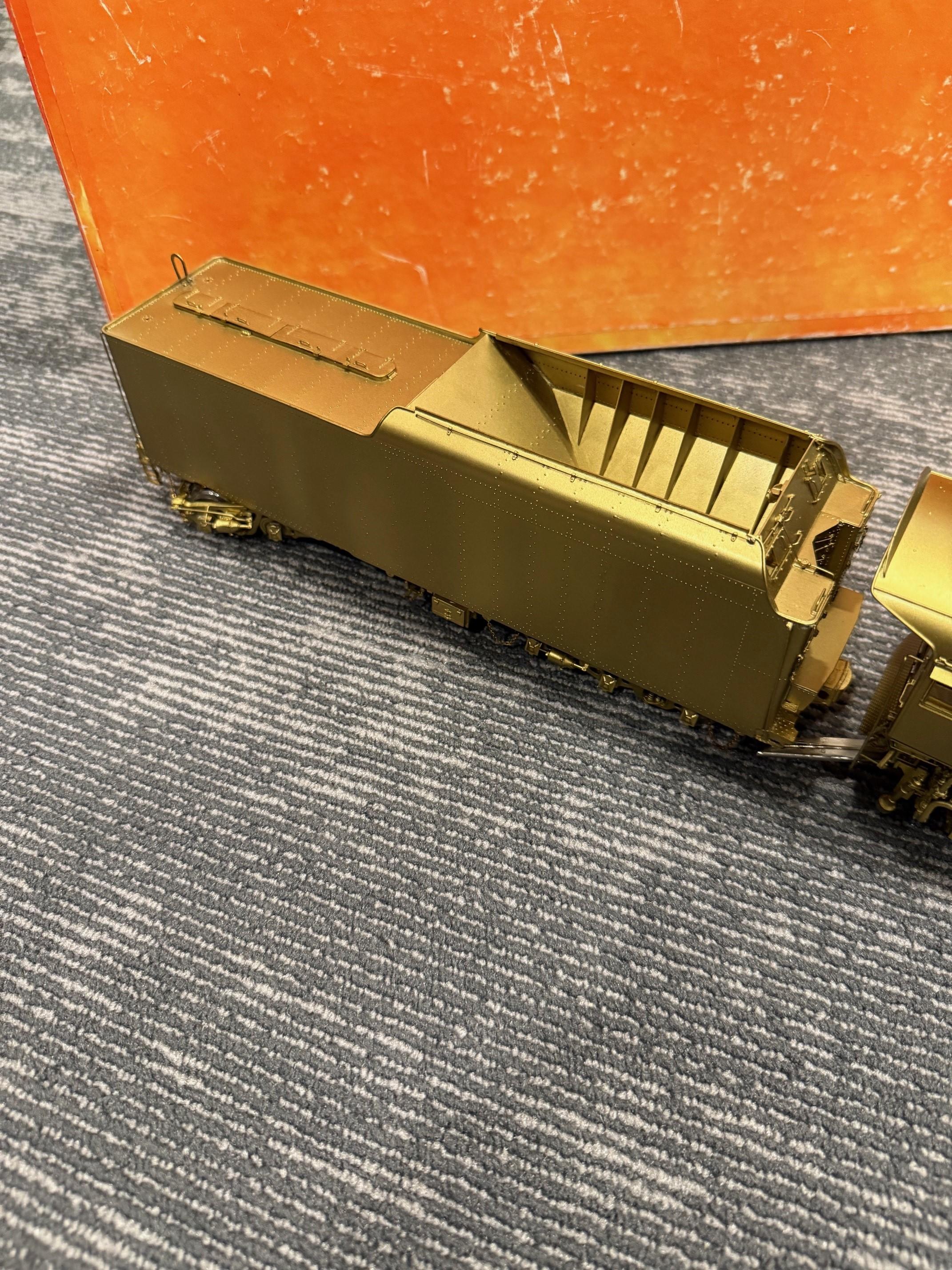 Modèles de chevaux en fer n°15813 O Brass Model-Chesapeake & Ohio H-8 Allegheny non peint en vente 7