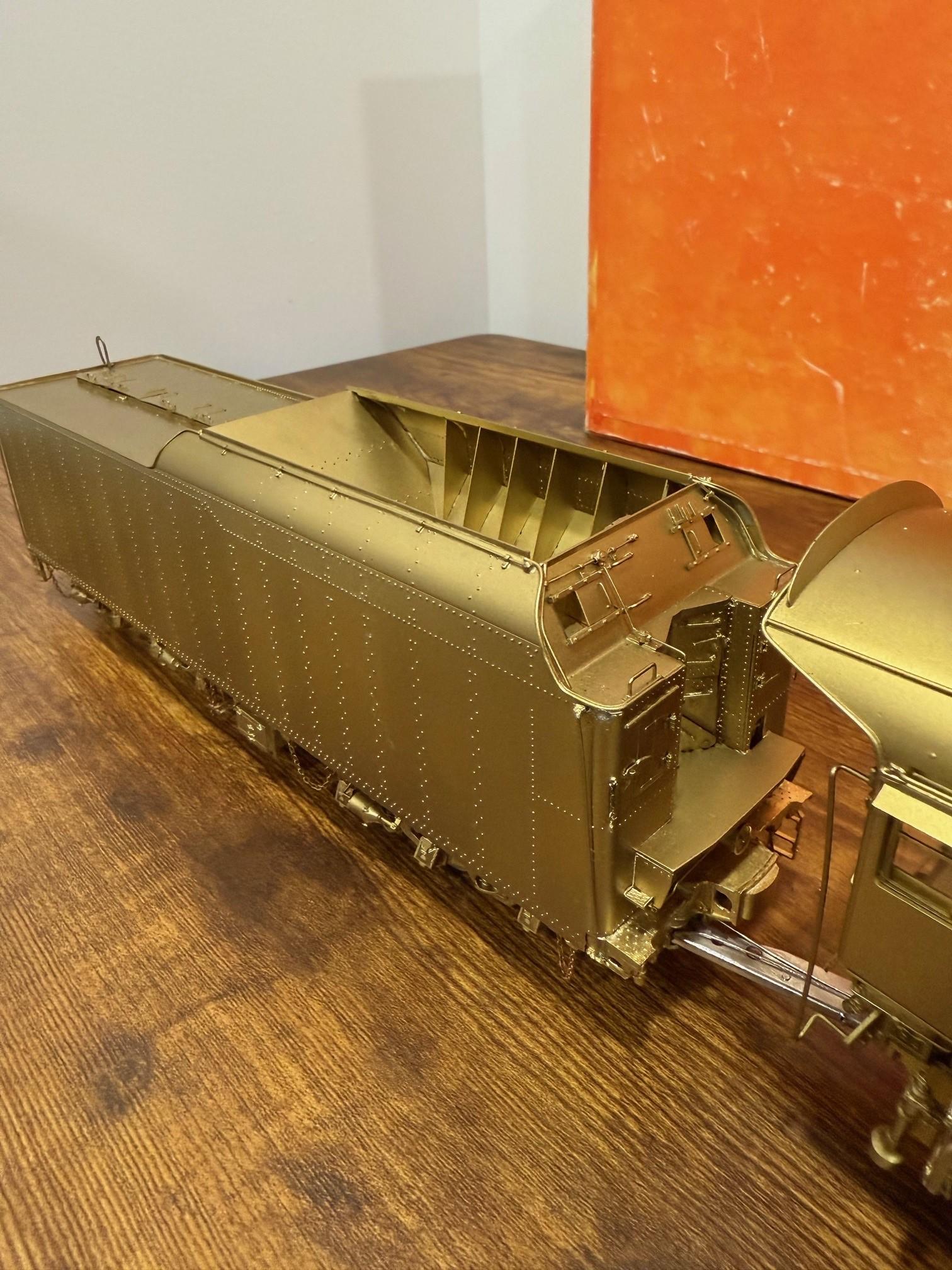 Modèles de chevaux en fer n°15813 O Brass Model-Chesapeake & Ohio H-8 Allegheny non peint en vente 9