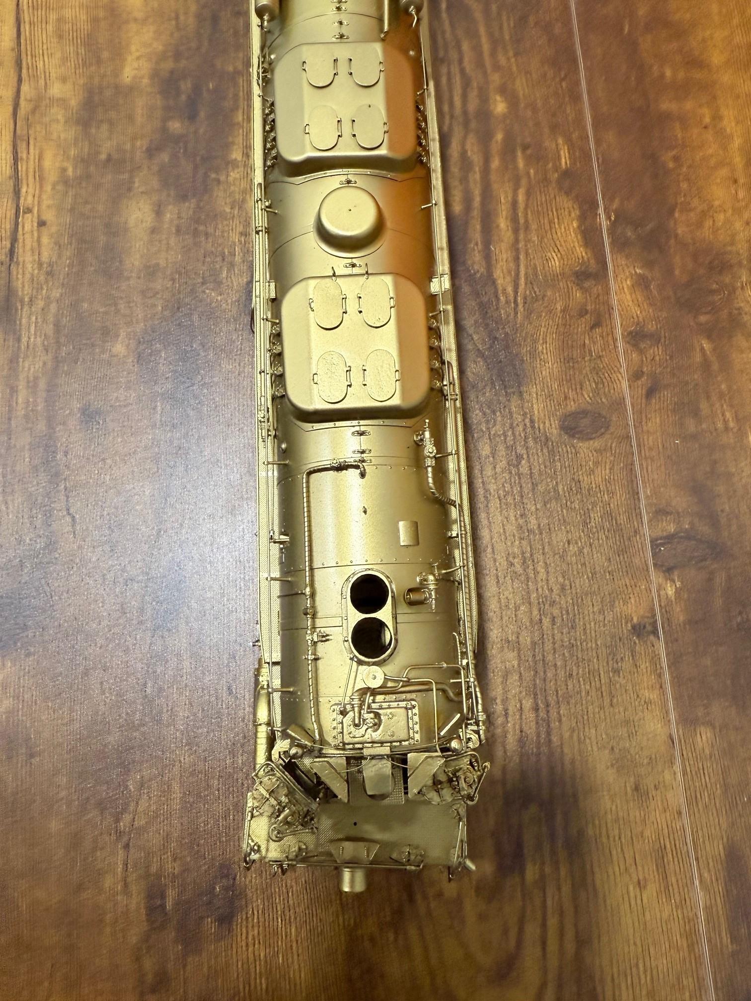 Modèles de chevaux en fer n°15813 O Brass Model-Chesapeake & Ohio H-8 Allegheny non peint en vente 10