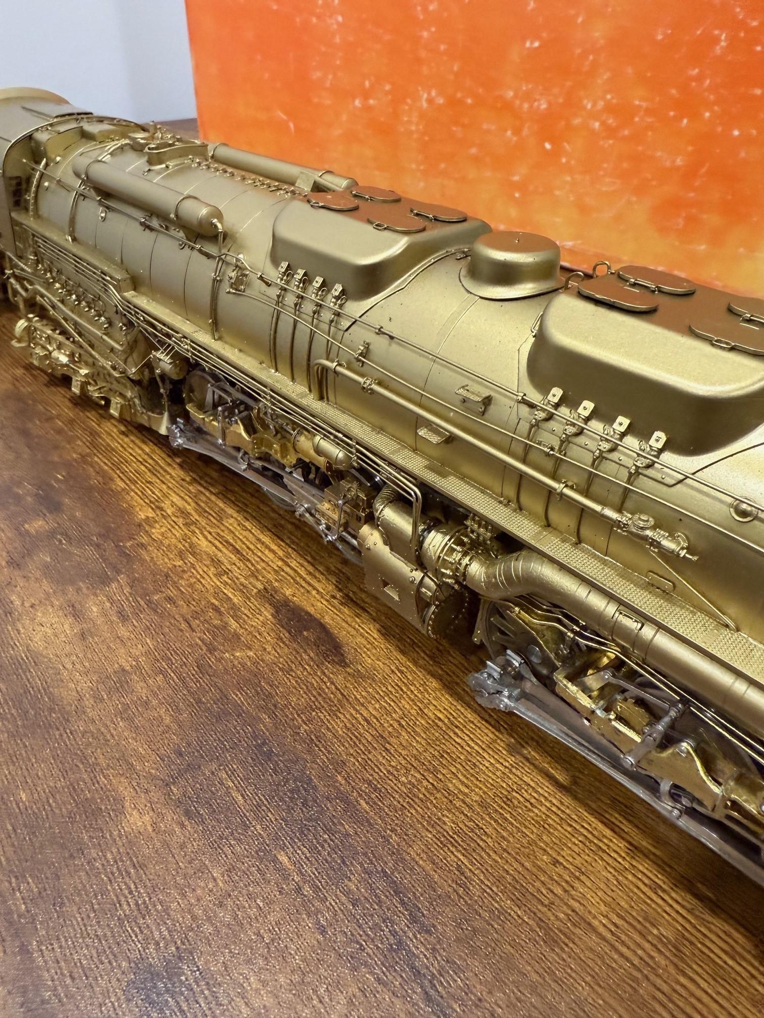 Modèles de chevaux en fer n°15813 O Brass Model-Chesapeake & Ohio H-8 Allegheny non peint en vente 12