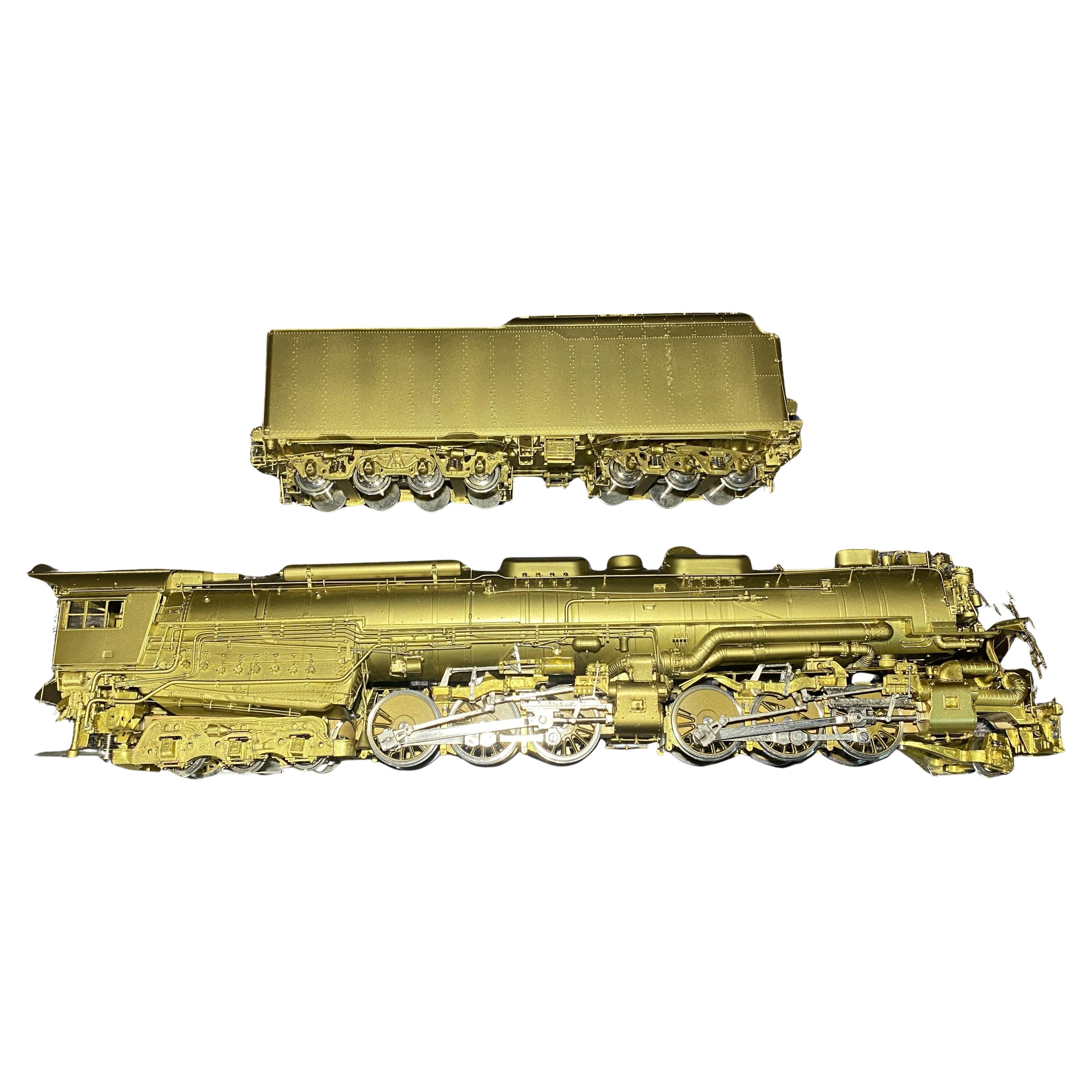 Beautiful Iron Horse Models #15813 O Brass Model - PSC C&O Chesapeake & Ohio H-8 Allegheny 2-6-6-6 Unpainted - D&D.
Ce modèle est en très bon, voire excellent état. Il a été testé sur piste et fonctionne bien et silencieusement. Il s'agit d'un