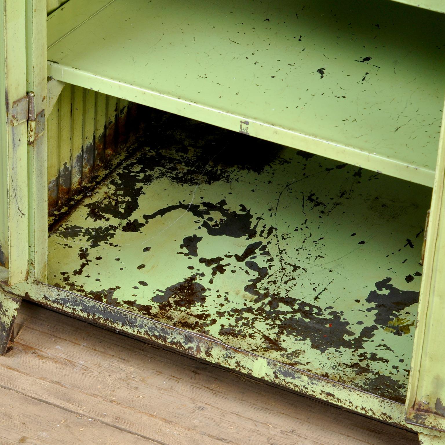 Iron Industrial Cabinet, 1950's 7