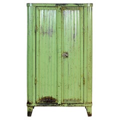 Vintage Iron Industrial Cabinet, 1950's