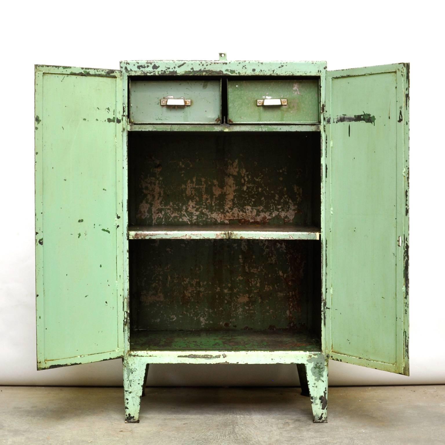 Iron Industrial Cabinet, 1960s 5