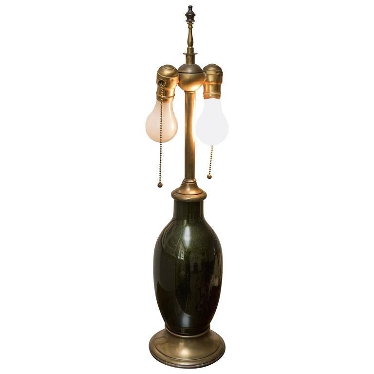 Early 20th Century Iron Lamp