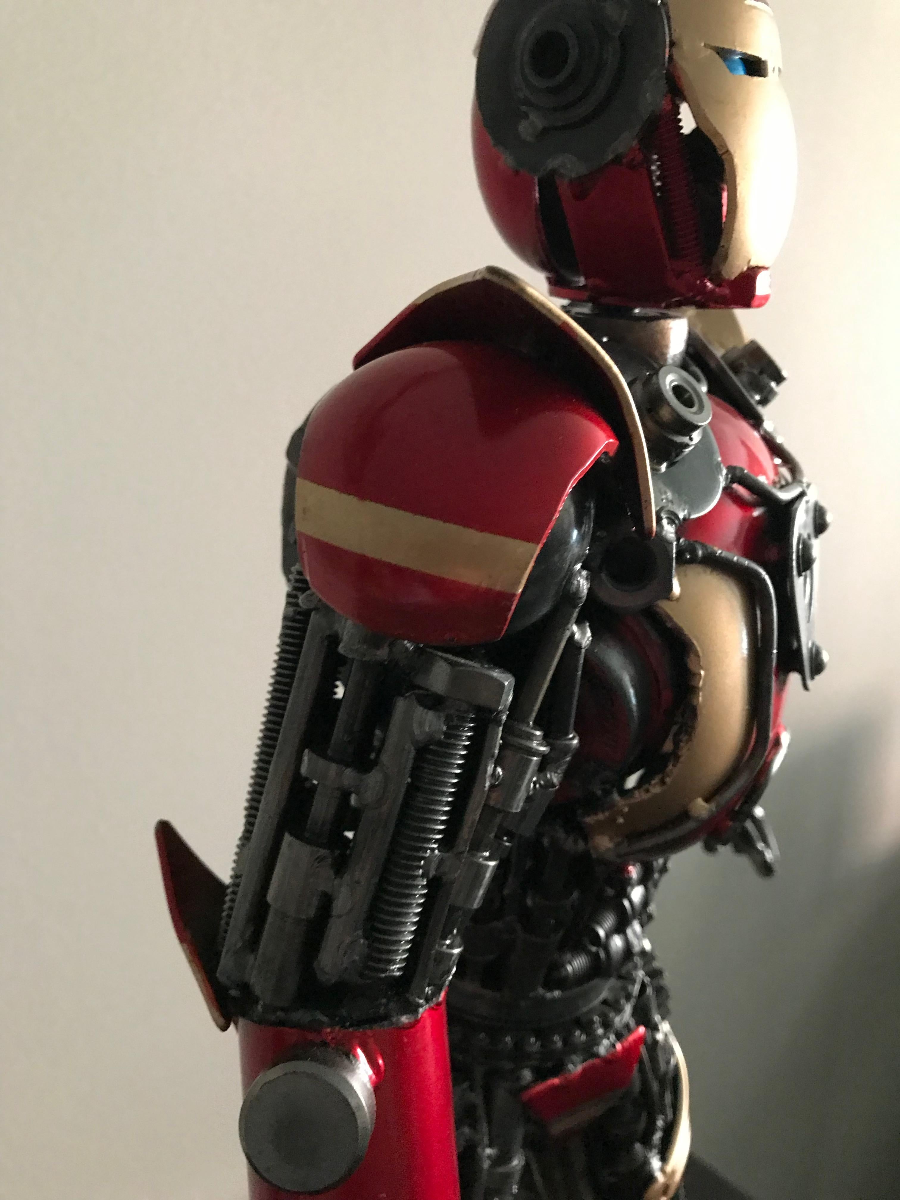 Iron Man Metal Sculpture 5