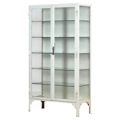 Iron medical cabinet, 1930s