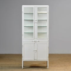 Iron medical cabinet, 1950s