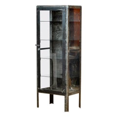 Iron Medical Cabinet From The Ukraine, 1970