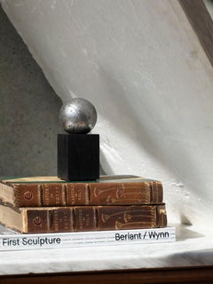 Iron Meteorite Sphere with Crystalline Structure