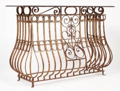 Iron Napoleon III Period Console Table
