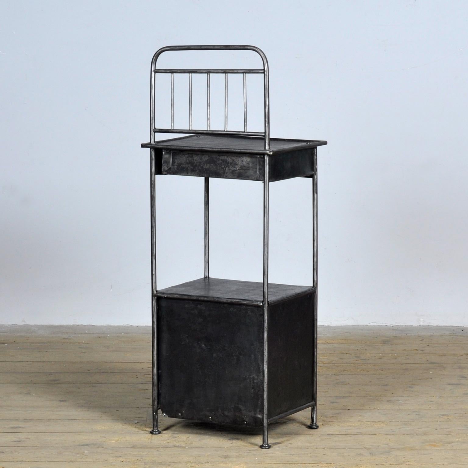 Iron Nightstand, 1910s For Sale 3