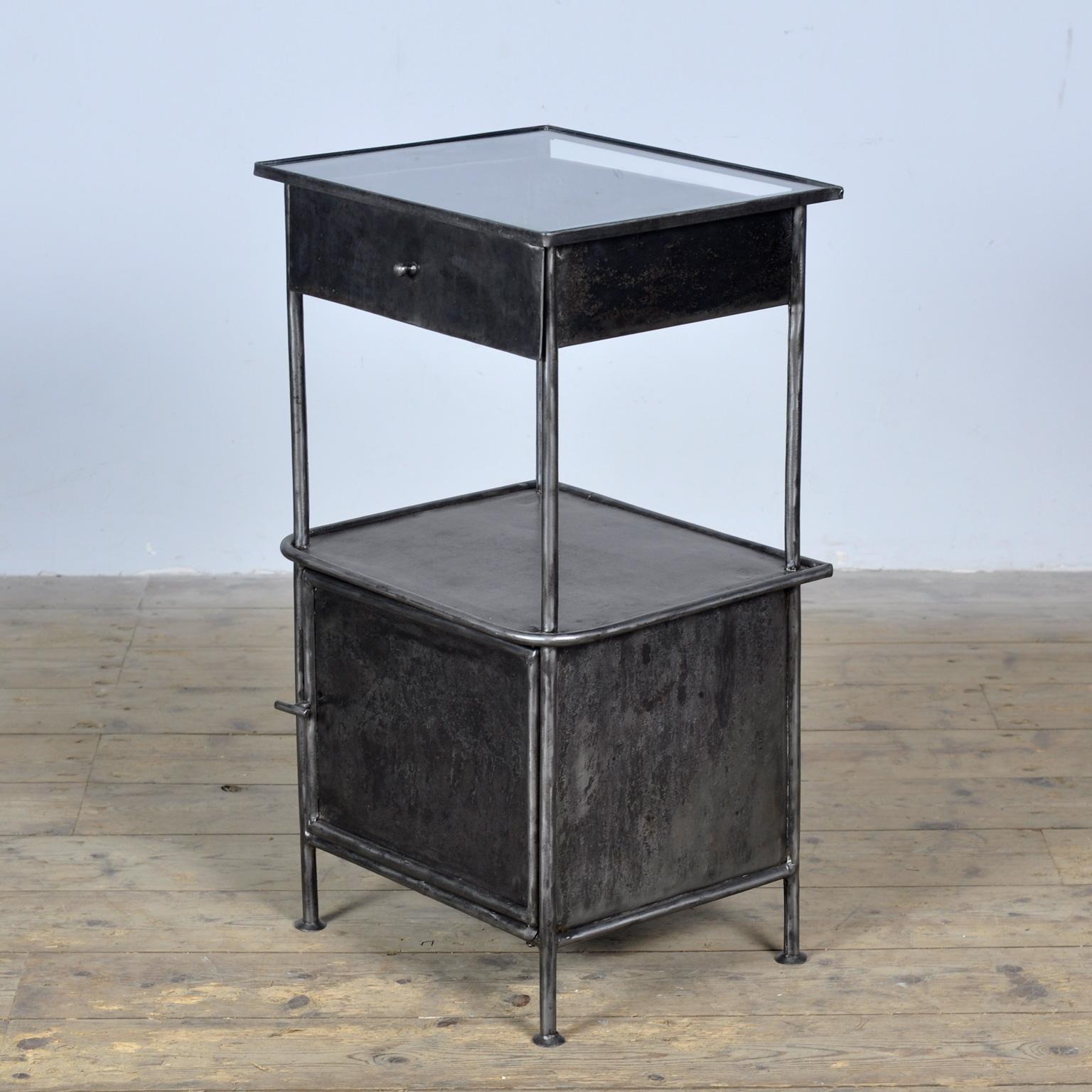 German Iron nightstand, 1910s For Sale