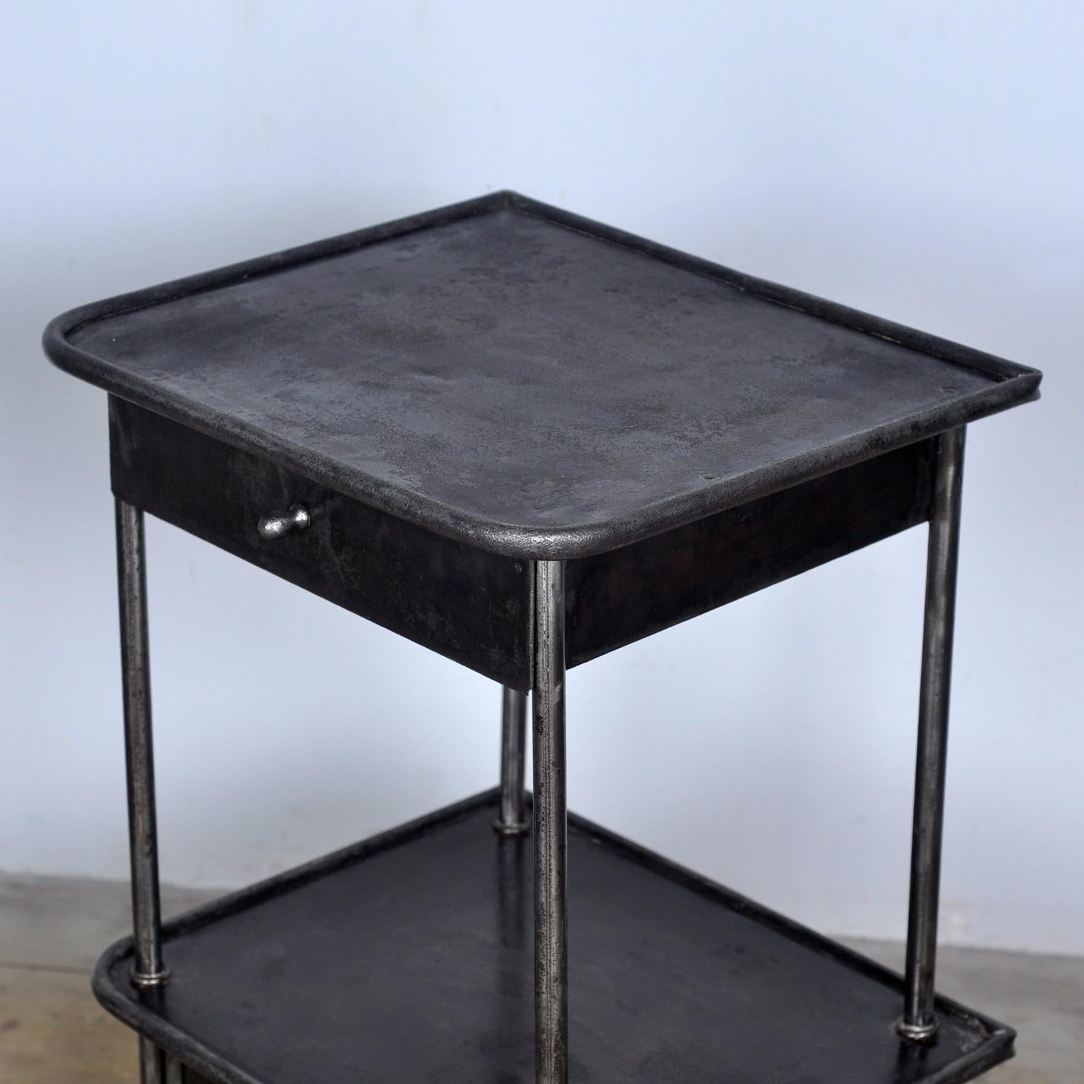 Iron Nightstand, 1910s In Good Condition In Amsterdam, Noord Holland