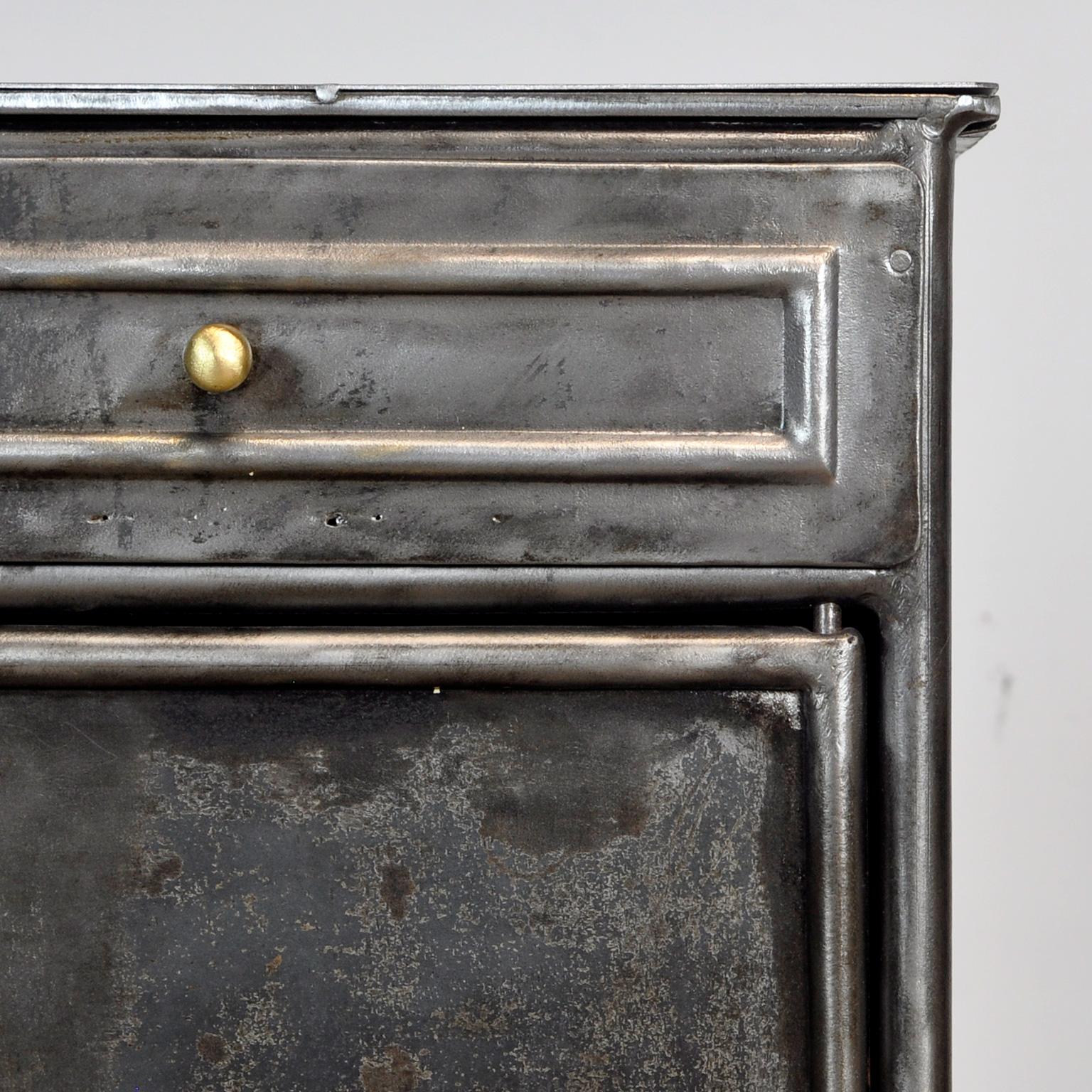 Brass Iron Nightstand, 1910's For Sale