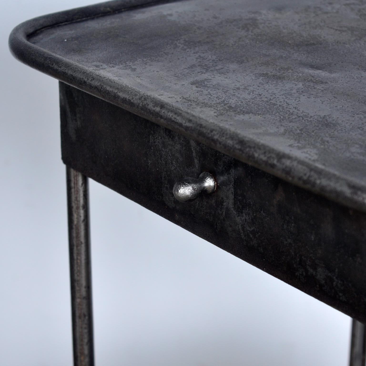 Iron Nightstand, 1910s 1