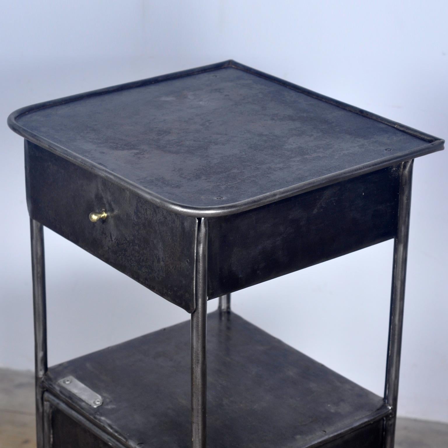 Iron Nightstand, 1910s 1