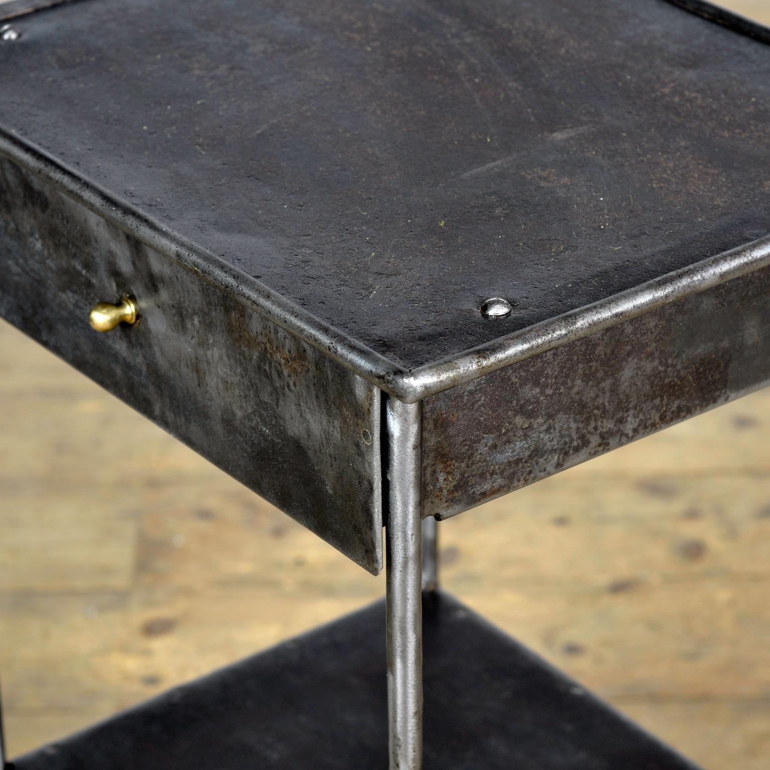 Iron Nightstand, 1910s For Sale 1