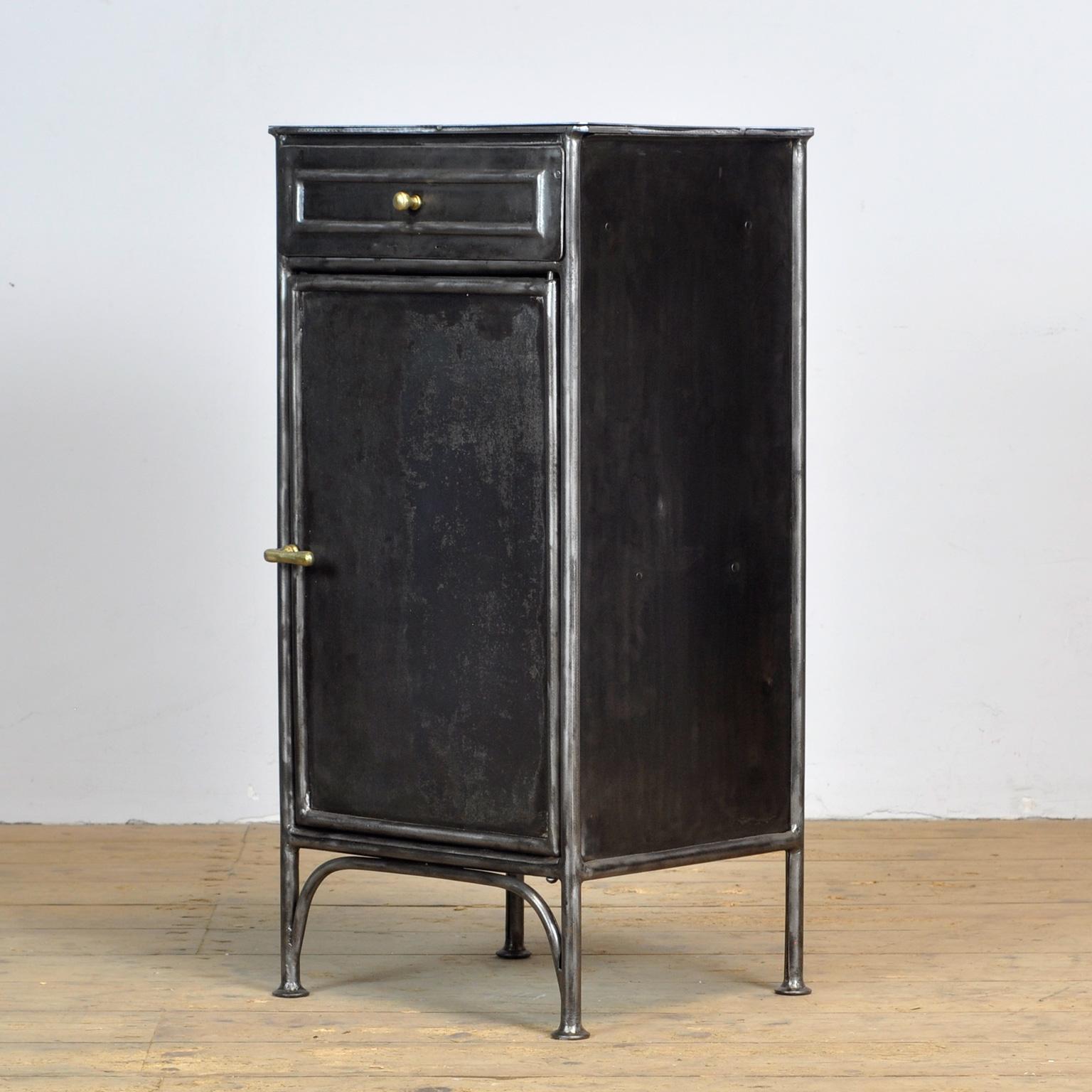 Iron Nightstand, 1910's For Sale 1