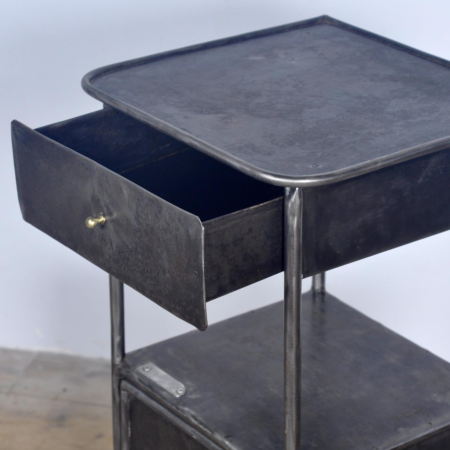 Iron Nightstand, 1910s 2