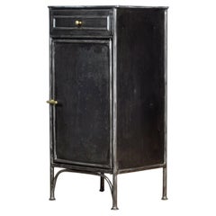 Antique Iron Nightstand, 1910's