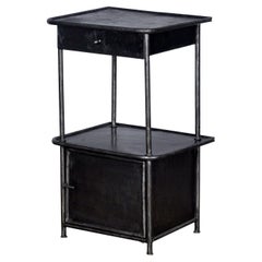 Table de nuit en fer, années 1910
