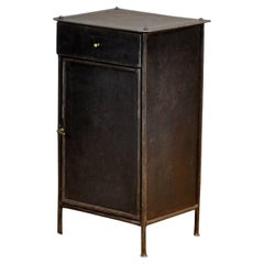 Table de nuit en fer, années 1920