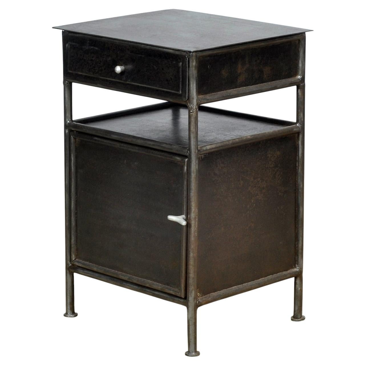 Iron Nightstand, circa 1920