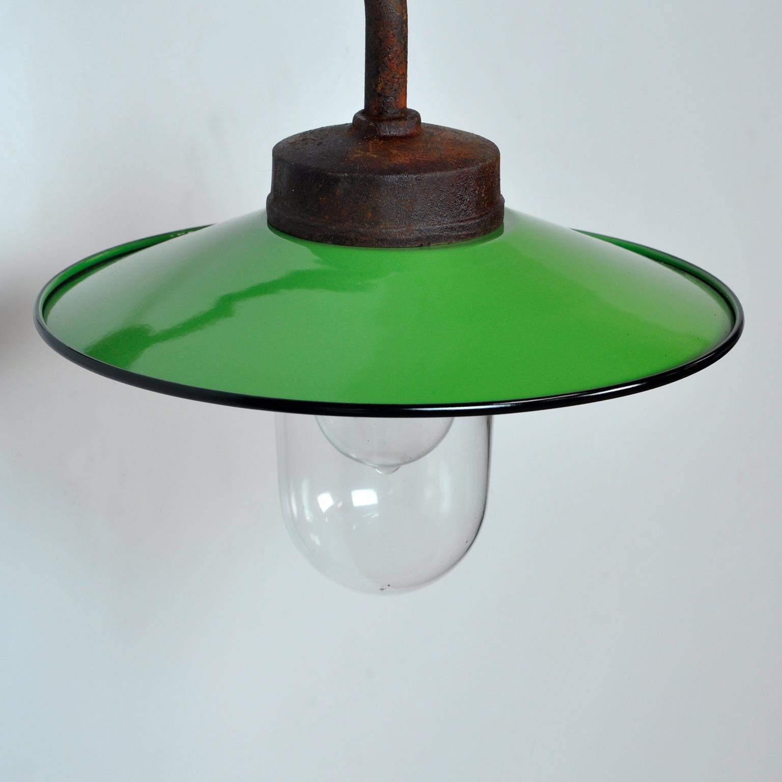 Industrial Iron Outdoor Lamp