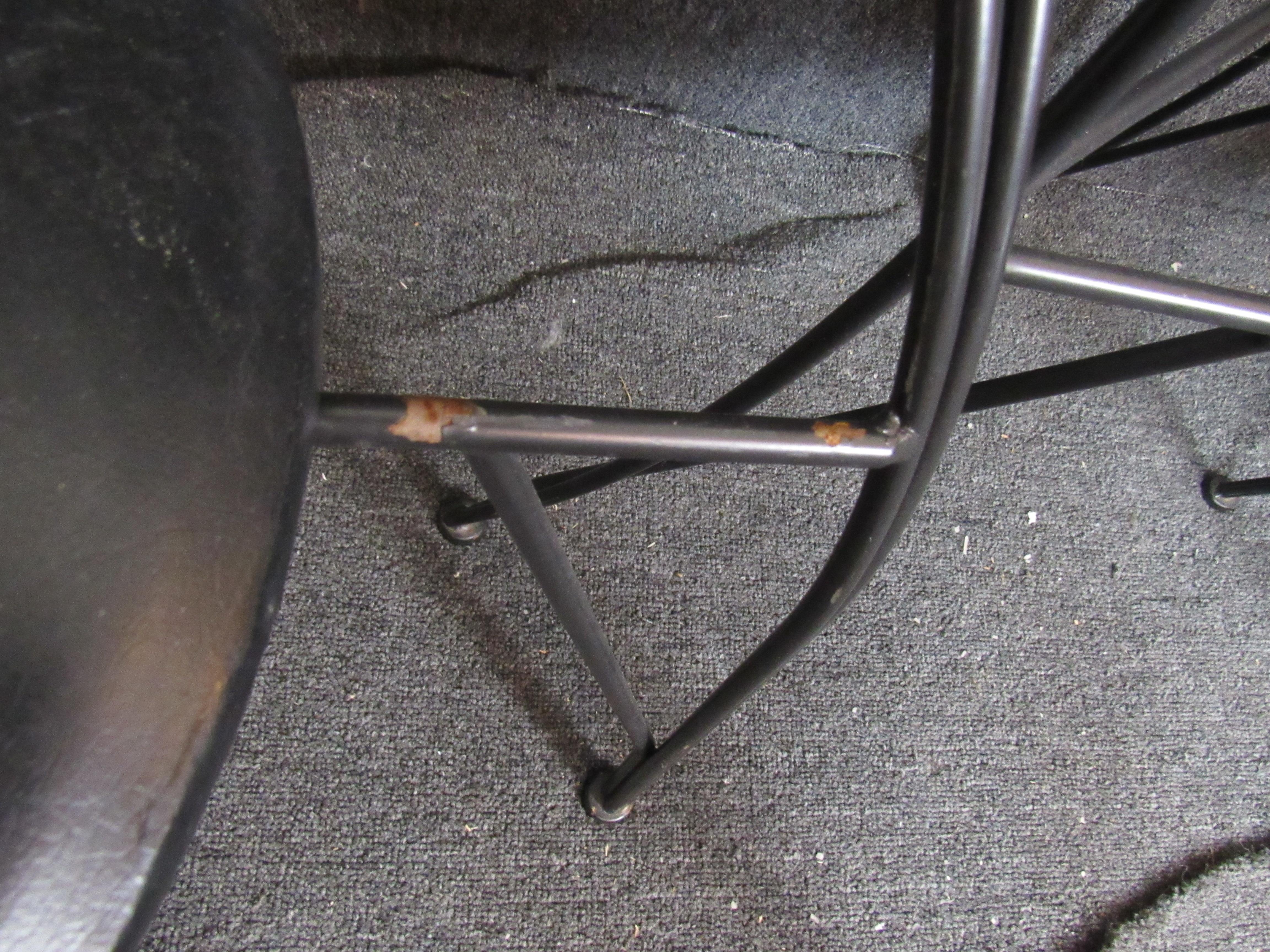 20th Century Iron Patio Chairs For Sale