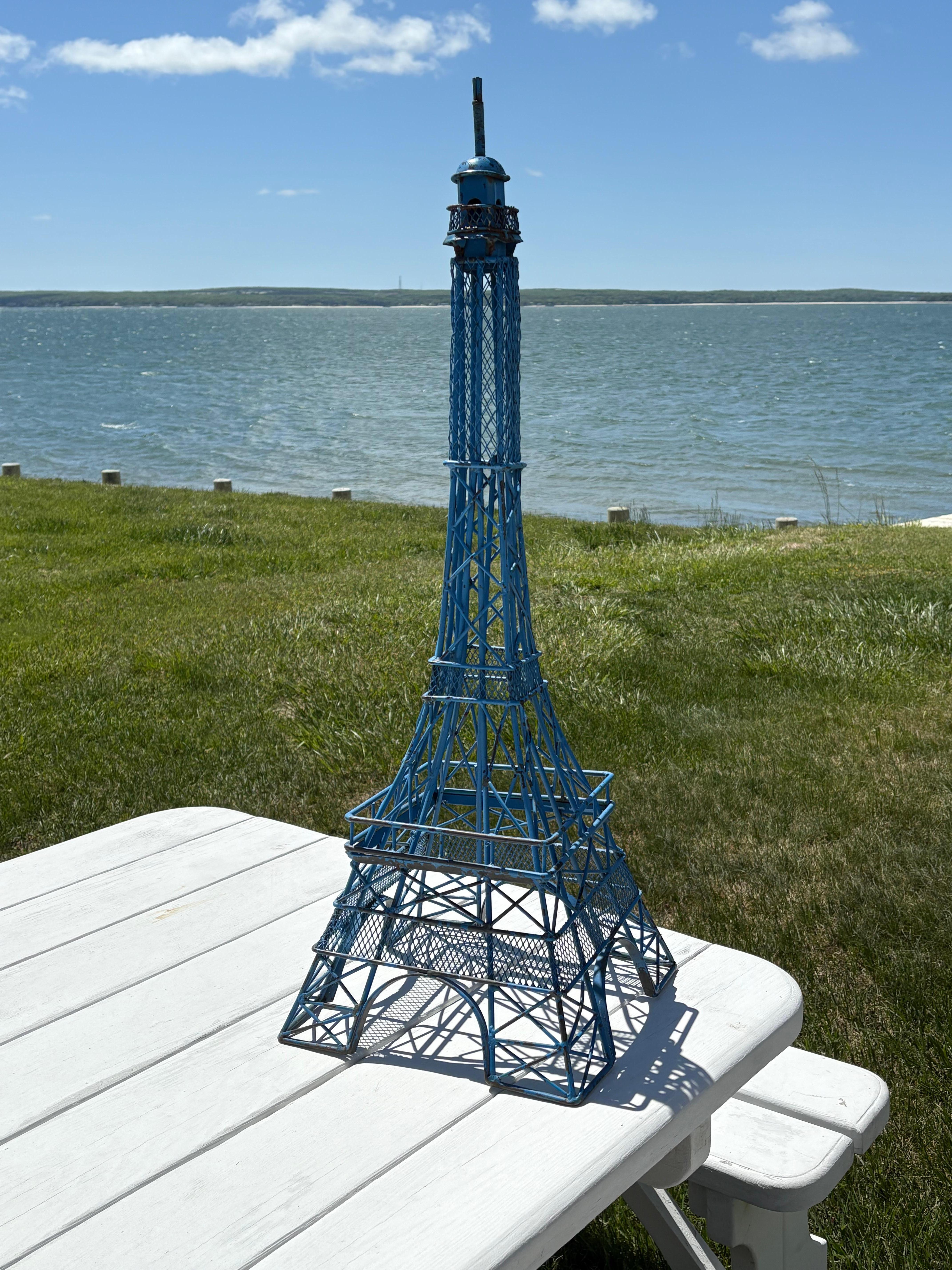 Iron Replica of the Iconic Eiffel Tower For Sale 5