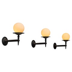 Iron Sconces, Netherlands circa 1930