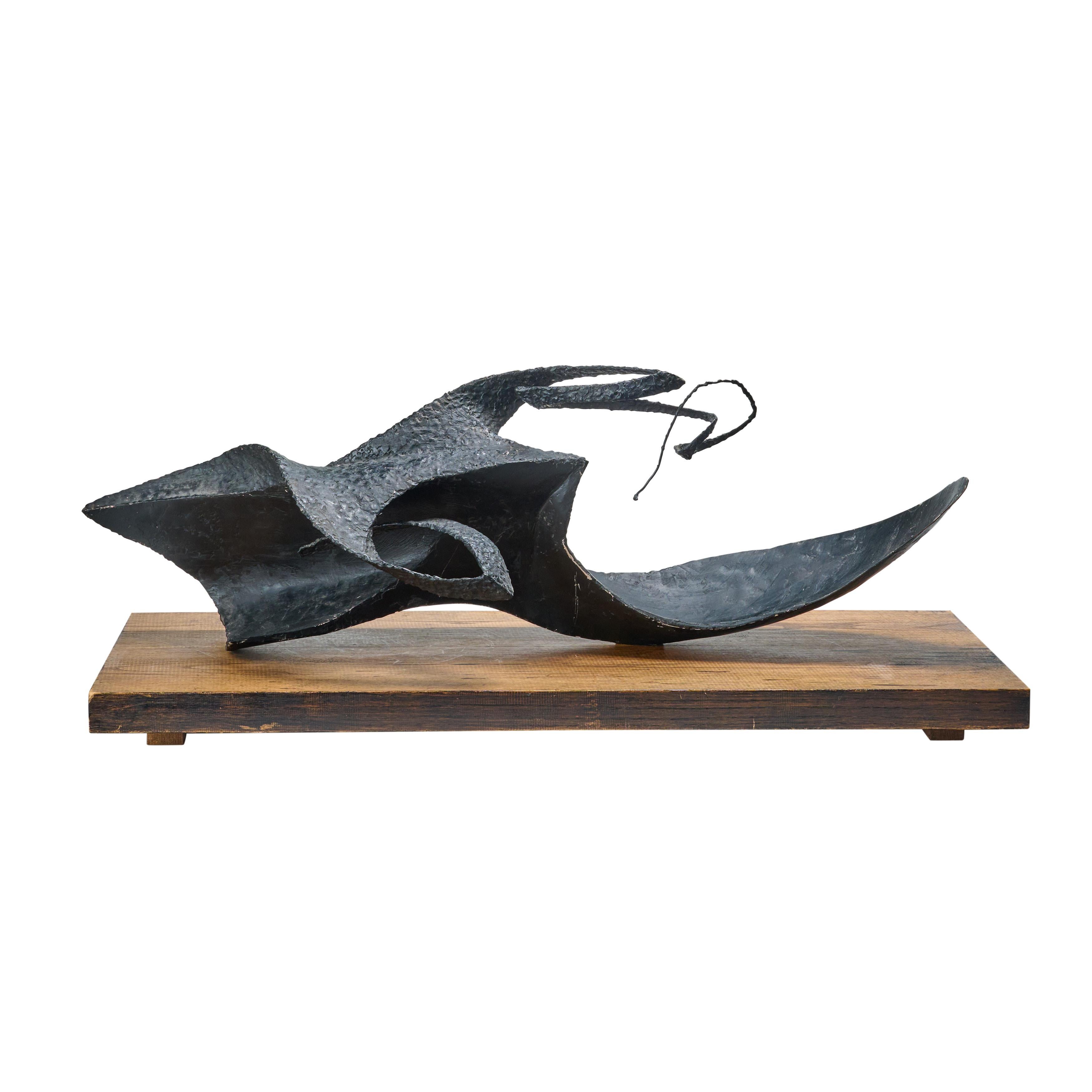 Late 20th Century Iron Sculpture by Gunther Arons
