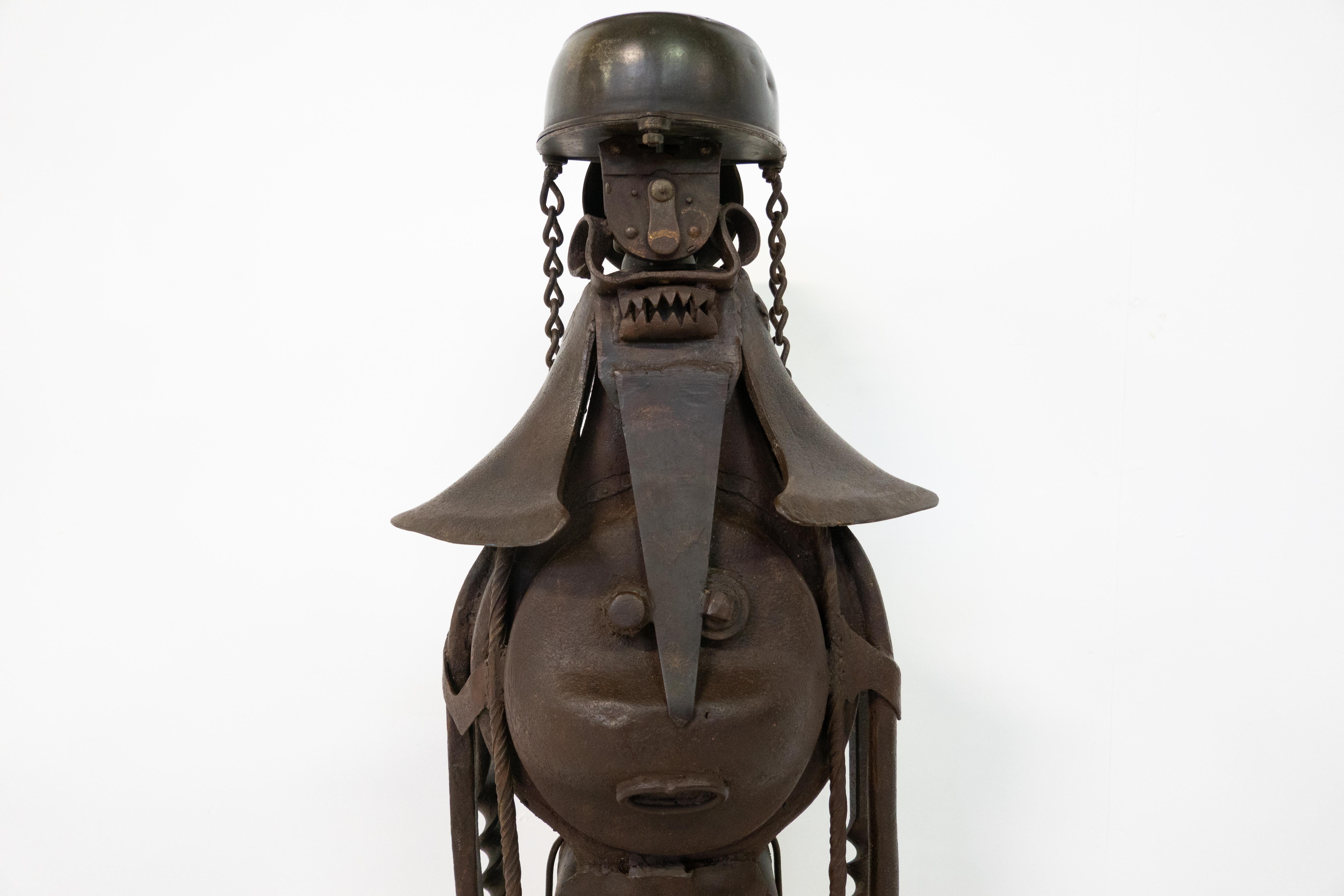 Iron Sculpture By Robert Michiels, Belgium, 1960s For Sale 2