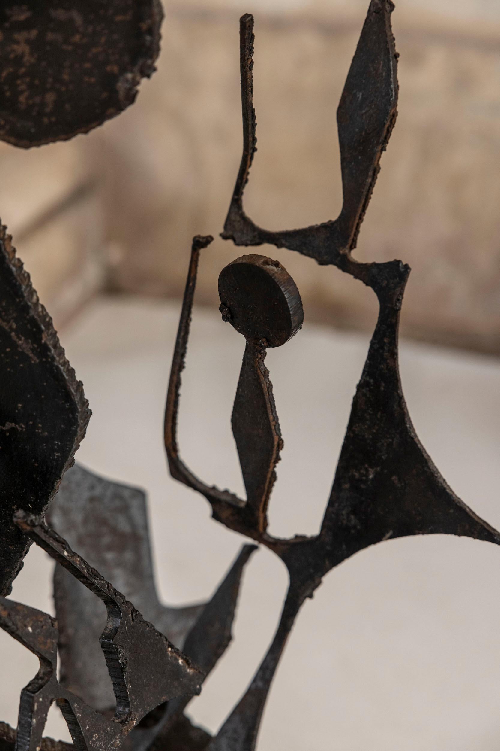 Scultura in ferro di Toni Benetton In condizioni ottime in vendita a Piacenza, Italy